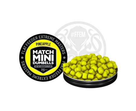 Бойлы FFEM Pop-Up Match  Mini Pineapple 7x10mm