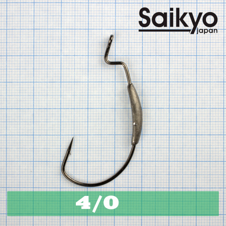 Крючки Saikyo BS-2333 Weighted BN №4/0 (5 шт)