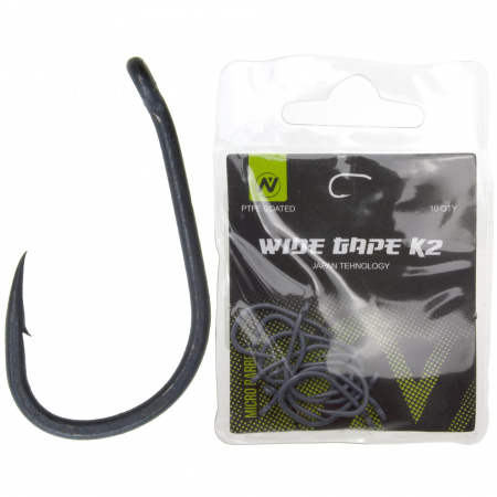 Крючки карповые VN Tackle Wide Gape K2 Size 4 Тефлон