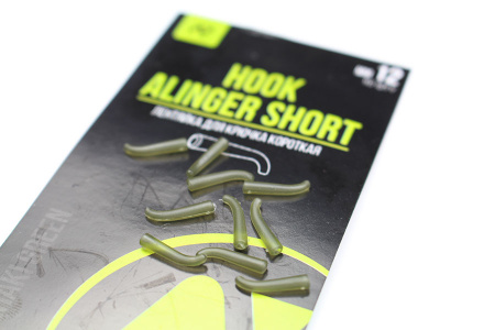 Лентяйка для крючка короткая VN Tackle Hook Alinger Short 12мм khaki green