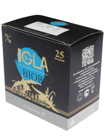 Патрон "Игла-Биор" 12/70 №3 32 гр.