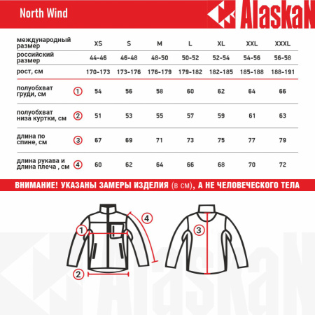 Куртка флисовая Alaskan NorthWind бордовый