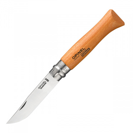 Нож Opinel Tradition №09, клинок 9см., углеродистая сталь, рукоять - бук