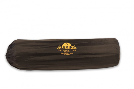 Ковер самонадувающийся Alexika Deluxe olive, 198x77x10 cm