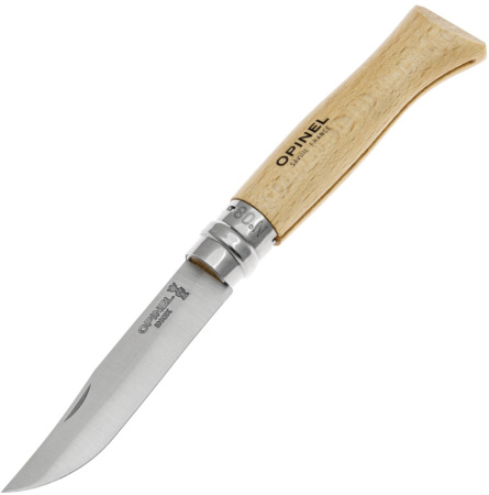 Нож Opinel Tradition №8 нержавеющая сталь, рукоять - бук