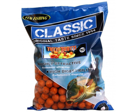 Бойлы серии Classic - Bouillettes - 2kg - 20mm - Tutti Frutti
