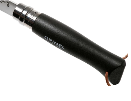Нож Opinel №8 Trekking, нержавеющая сталь, черный