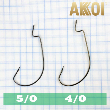 Офсетные крючки Akkoi TRIUMPH INVICIBLE 5/0 (4шт)