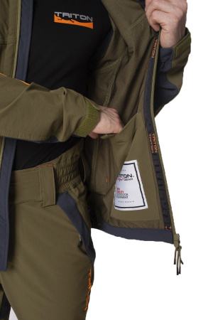Костюм "REPTIL" (SoftShell APEX, Хаки/серый)