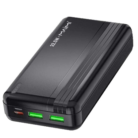 Внешний аккумулятор Maimi Mi76 20000mAh PD+QSC3.0 (BLACK)