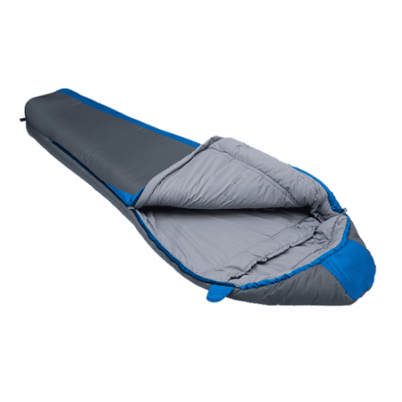 Спальный мешок BTrace Nord 5000 L (Серый-Синий)