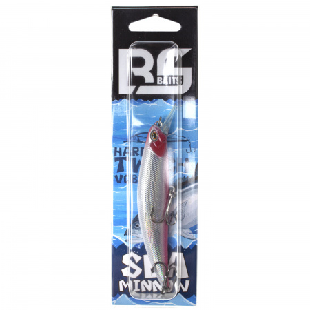 Воблер BS Baits SEA WOLF 95 Sinking 15g, bloody silver