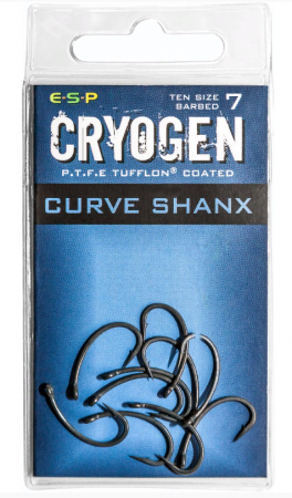Крючки карповые Cryogen Curve shanx  size 7