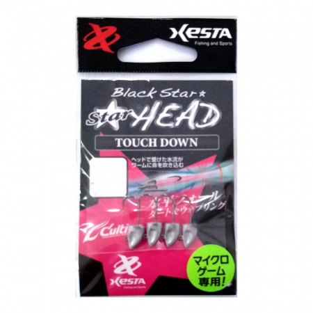 Джиг головка Xesta Star Head Touch Down, 2.5 гр, #6