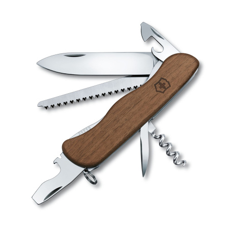 Нож перочинный Victorinox FORESTER WOOD (0.8361.63) Викторинокс 111мм 10 функций дерево