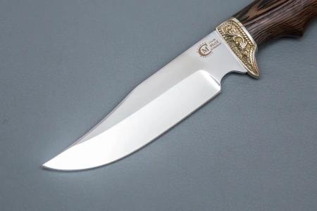 Нож Юнкер, кован.ст.95х18,венге, литье