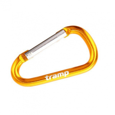 Tramp карабин 5см без муфты TRA-058 (желтый)
