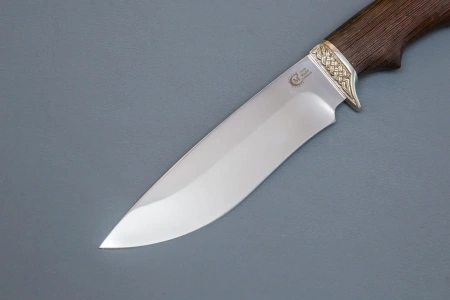 Нож Близнец,кован ст95х18,венге,литье