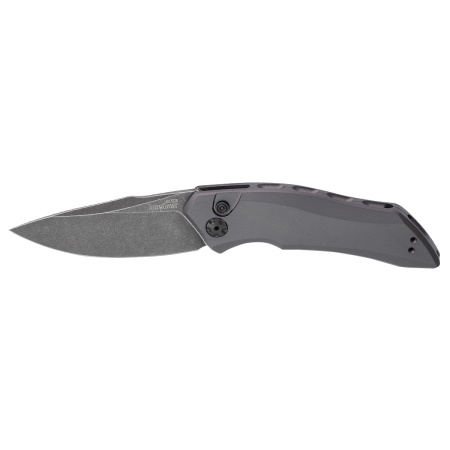 Нож автомат Kershaw Launch 1 - алюм. серая рук-ть, клинок CMP154C