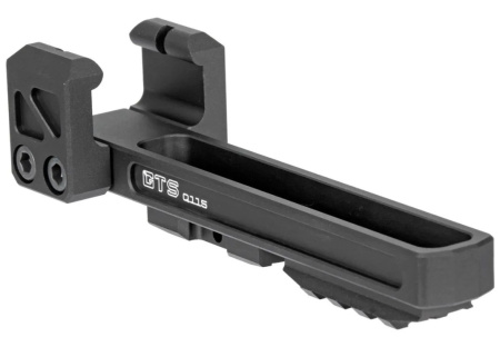 Кронштейн GTS Q.115 для установки сошек на СВД / Тигр, 3 слота M-LOK, база Harris + база Picatinny