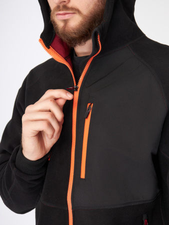 Куртка флисовая windstopper Polar Shark черный