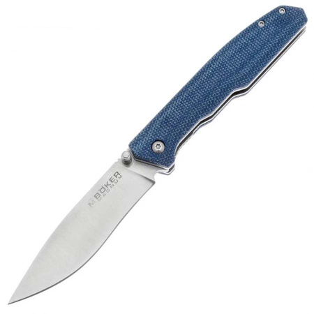 Нож Boker 01SC714 Deep Blue Canvas