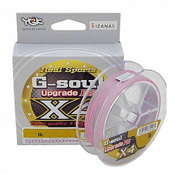 Плетёный шнур YGK G-Soul PE X4 Upgrade Grey