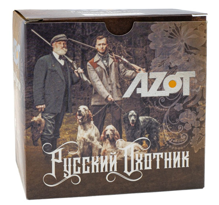 Патрон 12/70 №0 32г Русский Охотник Aзот