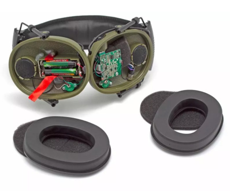 Наушники активные стрелковые PMX Tactical Pro PMX-40G 27-85 ДБ Хаки