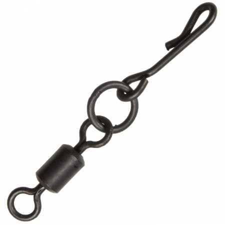 Вертлюг на кольце с быстросъемом VN Tackle Quick Change O Ring Swivel sz8, 10шт