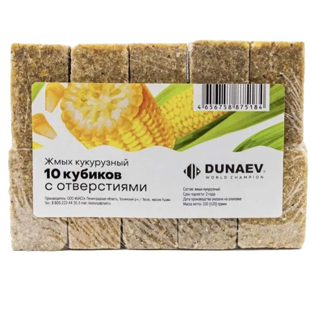 Жмых DUNAEV кукурузный 300г