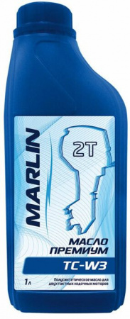 Масло MARLIN Стандарт 2Т, TC-W3 (1 литр)/минеральное.