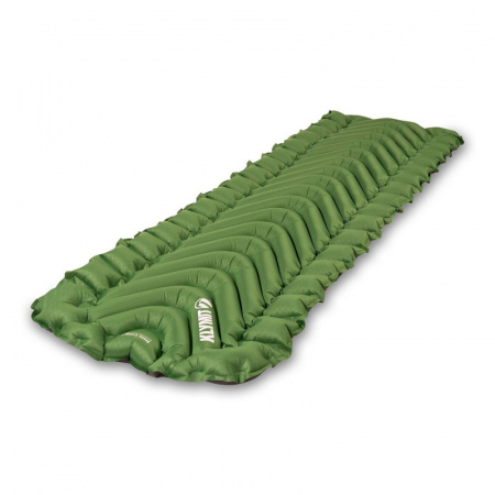 Надувной коврик KLYMIT Static V LONG зелёный