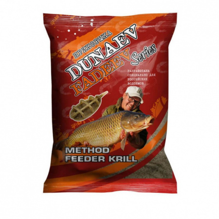 Прикормка Dunaev-Fadeev Feeder Method Krill 1кг.