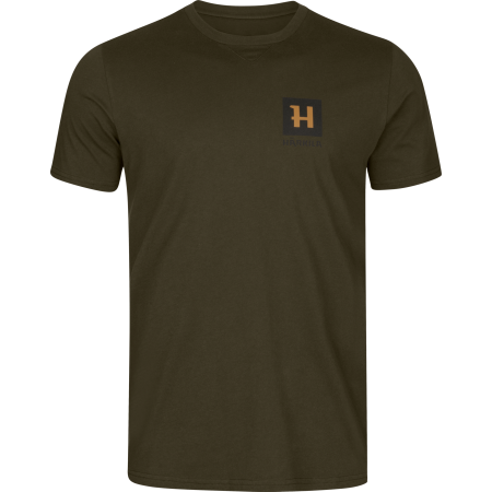 Футболка HARKILA Gorm S/S T-Shirt цвет Shadow brown