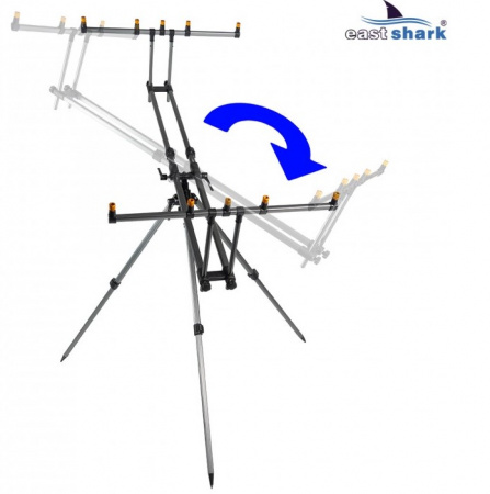 Подставка фидерн.тренога EastShark на 5 уд. НВС-122