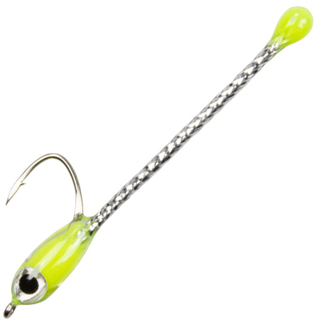 Мушка BS Baits "Трубка" (3шт) ЦВ: Green Silver