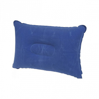 Подушка надувная под голову Sol (синий)