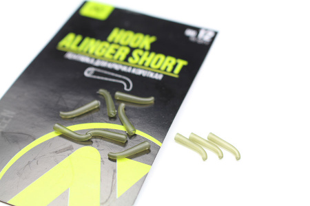 Лентяйка для крючка короткая VN Tackle Hook Alinger Short 12мм khaki green