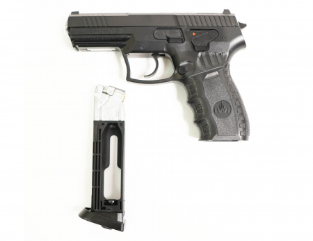 Пистолет пневм. Umarex IWI Jericho B, кал.4,5 мм (метал, черный, BB)