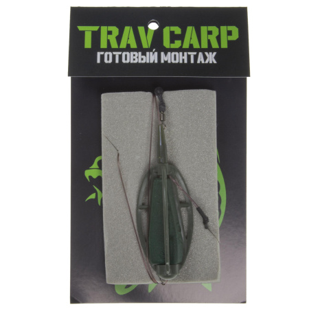 Монтаж "TRAV CARP" Трехгранка 2кр (40гр,#6)