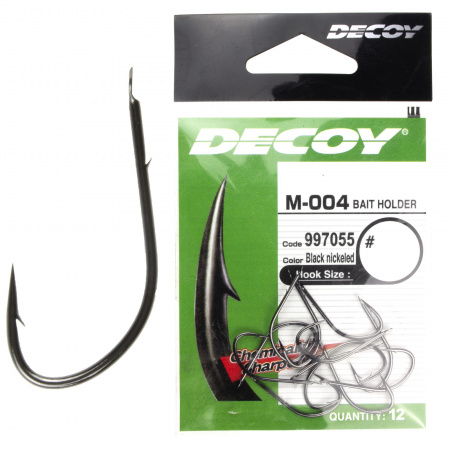 Крючок Decoy M-004 Bait Holder 02 (12шт/уп)