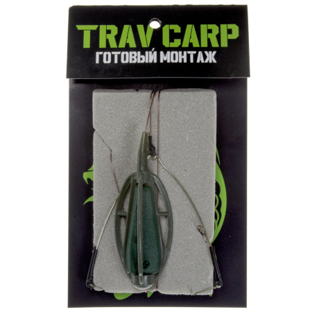 Монтаж "TRAV CARP" Трехгранка коромысло 3кр (70гр,#6)