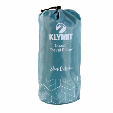 Подушка KLYMIT Coast Travel Pillow голубая