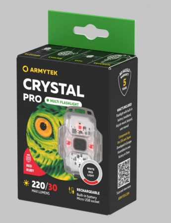 Фонарь Armytek Crystal Pro Желтый