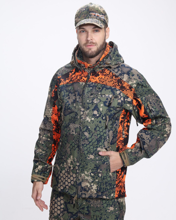 Костюм TRITON "CHAMELEON PRO" -5 (SoftShell, Green Line/Signal)