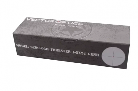 Оптический прицел Vector Optics 30мм SFP Forester 1-5x24 GenII