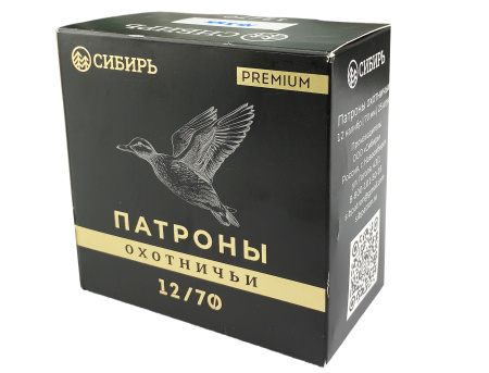 Патрон СИБИРЬ PREMIUM 12/70/34 №0