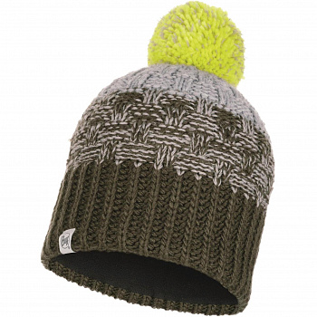 Шапка Buff JR KNITTED & POLAR HAT TAIT FOREST NIGHT JR (US:one size)