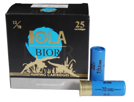 Патрон "Игла-Биор" 12/70 №3 32 гр.